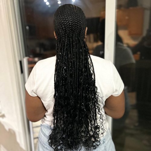 Get in. Get slayed. Get going. Fast & flawless ⏱#QuickBraidsDE #SameDayHair #DelawareBlackStylis